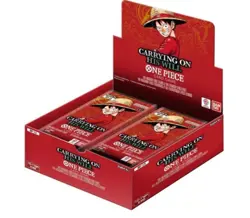 One Piece Card Game OP-13 Carrying on His Will ENGLISH Booster Box Sealed - Image 1