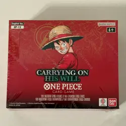 One Piece Card Game OP-13 Carrying On His Will ENGLISH Booster Box SEALED - Image 1