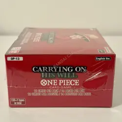 One Piece Card Game OP-13 Carrying On His Will ENGLISH Booster Box SEALED - Image 4