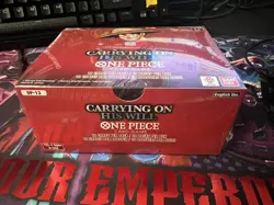 One Piece Card Game - OP-13 Carrying on His Will Booster Box - English SEALED - Image 2