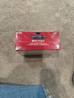Sealed - One Piece Card Game Carrying On His Will OP-13 Booster Box English - Image 2