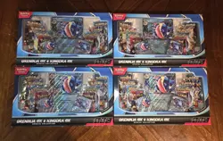(4x) Pokemon Trading Card Game Greninja ex and Kingdra ex Special Collection Box - Image 1