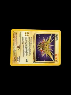 Zapdos 30/62 Fossil Rare Non Holo 1999 Vintage Pokemon TCG Card Unlimited NM/LP - Image 2