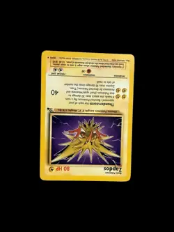Zapdos 30/62 Fossil Rare Non Holo 1999 Vintage Pokemon TCG Card Unlimited NM/LP - Image 3