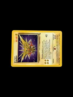 Zapdos 30/62 Fossil Rare Non Holo 1999 Vintage Pokemon TCG Card Unlimited NM/LP - Image 4