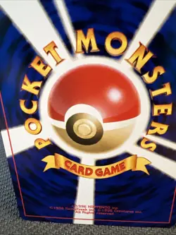 Team Rocket's Evil Deeds Japanese Neo Destiny Old Back Vintage Pokemon Card - Image 4
