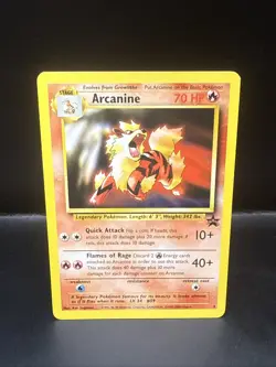 Pokemon Card - Arcanine WoTC Black Star Promo 6 Non Holo J - Image 2