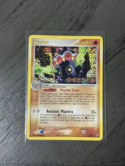 Pokemon TCG Claydol EX Deoxys Holo Rare Card 5/107 Stamped - Image 1