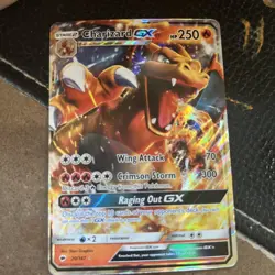 Pokemon TCG Charizard GX Holo Card Burning Shadows 20/147 Near Mint Condition - Image 1
