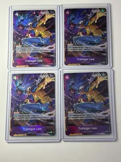 Trafalger Law P-093 Illustration Box Vol. 6 Promo 4 Card Play Set Lot One Piece - Image 1