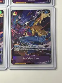 Trafalger Law P-093 Illustration Box Vol. 6 Promo 4 Card Play Set Lot One Piece - Image 2