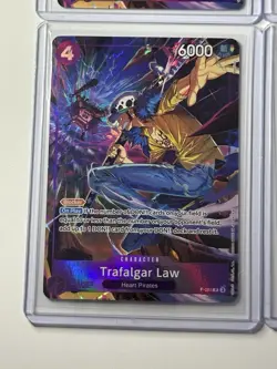 Trafalger Law P-093 Illustration Box Vol. 6 Promo 4 Card Play Set Lot One Piece - Image 3