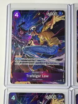 Trafalger Law P-093 Illustration Box Vol. 6 Promo 4 Card Play Set Lot One Piece - Image 4