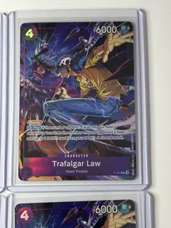 Trafalger Law P-093 Illustration Box Vol. 6 Promo 4 Card Play Set Lot One Piece - Image 5