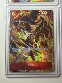 Sabo OP05-007 Illustration Box Vol. 5 Promo 4 Card Play Set Lot One Piece - Image 5