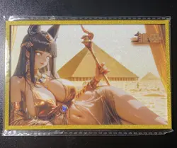 Hinata Hyuga A6 Card Glitter Frame Naruto Egyptian - Image 1