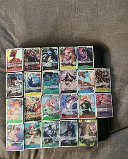 One Piece Mixed Card Lot Japanese - Image 1