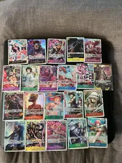 One Piece Mixed Card Lot Japanese - Image 1