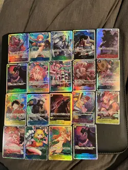 One Piece Japanese SR Card Lot - Image 1