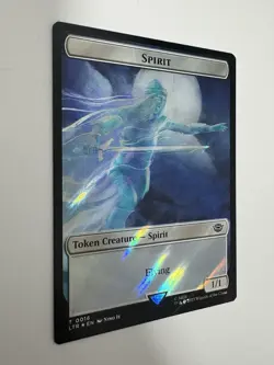 Spirit 16 / Food 22 Surge Foil Token MTG Magic the Gathering Card NM Mint LTR - Image 1