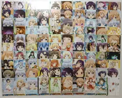 Lot of 100 Japanese Weiss Weiβ Schwarz Is the Order a RabbitU Card Set - Image 1