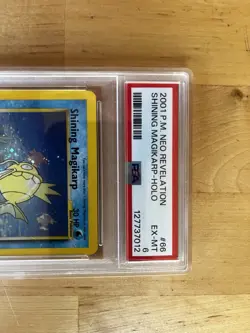 Pokemon TCG Shining Magikarp Neo Revelation Holo Card 66/64 Secret Rare - Image 4
