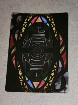 Pokemon PokeBox Poker Cards Fan Made Plastic Stained Glass Bewear - Image 2