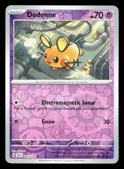 Dedenne 087/191 Surging Sparks NM Reverse Holo Pokemon Card TCG - Image 1