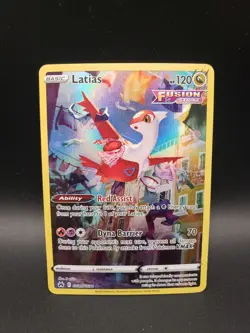 Pokemon TCG Latias GG20/GG70 Gold Metal Card - Collectible Gift/Display - Image 1