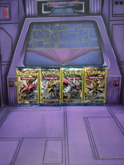 Pokemon XY Breakpoint 3 Card Mini Booster Packs Complete Art Set Lot of 4 - Image 1
