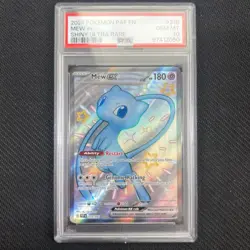Mew ex 216/091 PSA 10 Pokemon Card Shiny Rare English Paldean Fates TCG CCG - Image 3