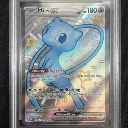 Mew ex 216/091 PSA 10 Pokemon Card Shiny Rare English Paldean Fates TCG CCG - Image 5