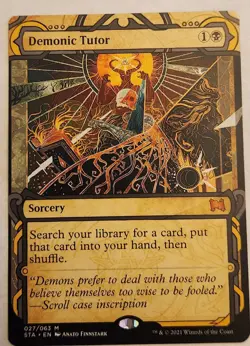 Demonic Tutor Strixhaven: Mystical Archives Regular Mythic NM+ - Image 1