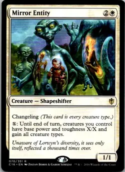 Mirror Entity Commander 2016 MTG LP - Image 1