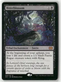 Magic The Gathering Bitterblossom double masters 2022 #69 - Image 1