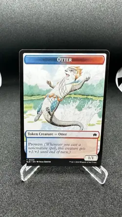 OTTER (0025) / THORNPLATE INTIMIDATOR (0016) Foil - Foundations - MTG - Image 1
