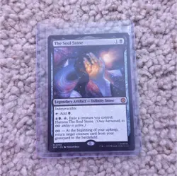 Magic: The Gathering The Soul Stone Legendary Artifact MARVEL 0066 English - Image 1