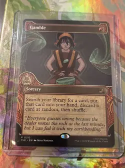 Gamble (Showcase) Avatar: The Last Airbender: Eternal-Legal Regular - Image 1