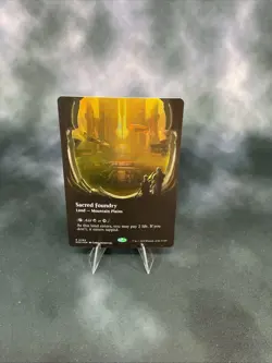 Sacred Foundry (Borderless) Edge of Eternities Foil - Image 1