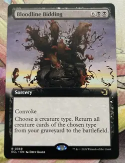 MTG Bloodline Bidding - Extended Art - Lorwyn Eclipsed #359 - Image 1