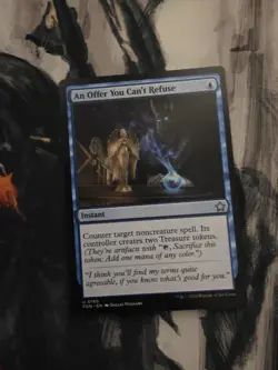 x1 An Offer You Can't Refuse FDN Foundations MTG 160 UNCOMMON M/NM 1x - Image 1