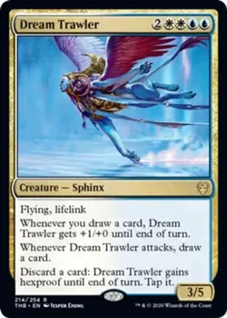 1 x Dream Trawler - Foil - Theros Beyond Death - MTG - Image 1