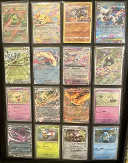 Pokemon Collection Binder Lot + Binder (Full Art EX) NM/Mint - 624 Total Cards - Image 2