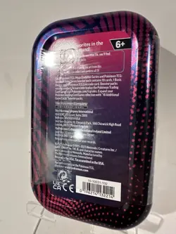 Pokemon TCG: Mega Heroes Mini Tin - Mega Gardevoir Artwork (Factory Sealed) - Image 2