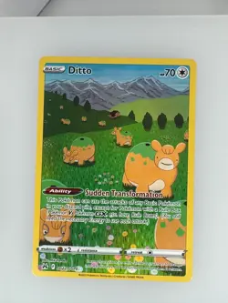 2023 Pokemon Crown Zenith Galarian Gallery Ditto GG22/GG70 NM - Image 1
