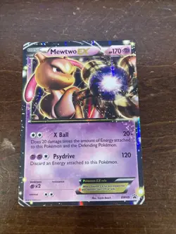 Pokemon TCG Mewtwo ex Legendary Treasures 54/113 Holo Holo Rare EX - Image 1