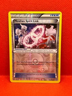 Pokemon Tcg Mewtwo Spirit Link 144/162 Breakthrough Reverse Holo - Image 1