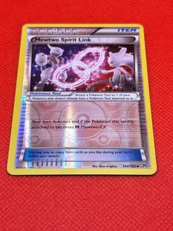 Pokemon Tcg Mewtwo Spirit Link 144/162 Breakthrough Reverse Holo - Image 2