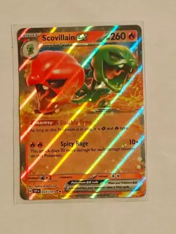 Pokemon TCG Scovillain ex 037/191 Surging Sparks Holo NEAR MINT - Image 1