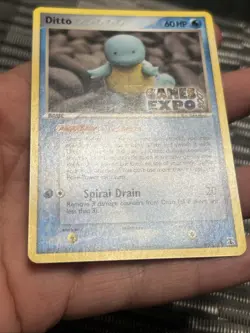 Pokemon TCG Ditto GAMES EXPO CardEx Delta Species 64/113 Promo -NM - Image 5